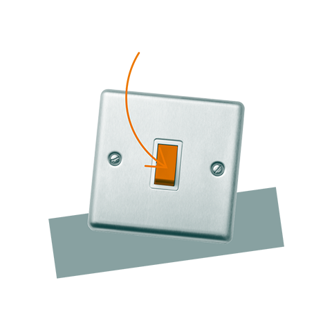 Switch illustration to represent switching mortgage