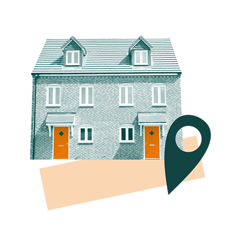 Housing semi detached light