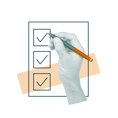 Checklist light image